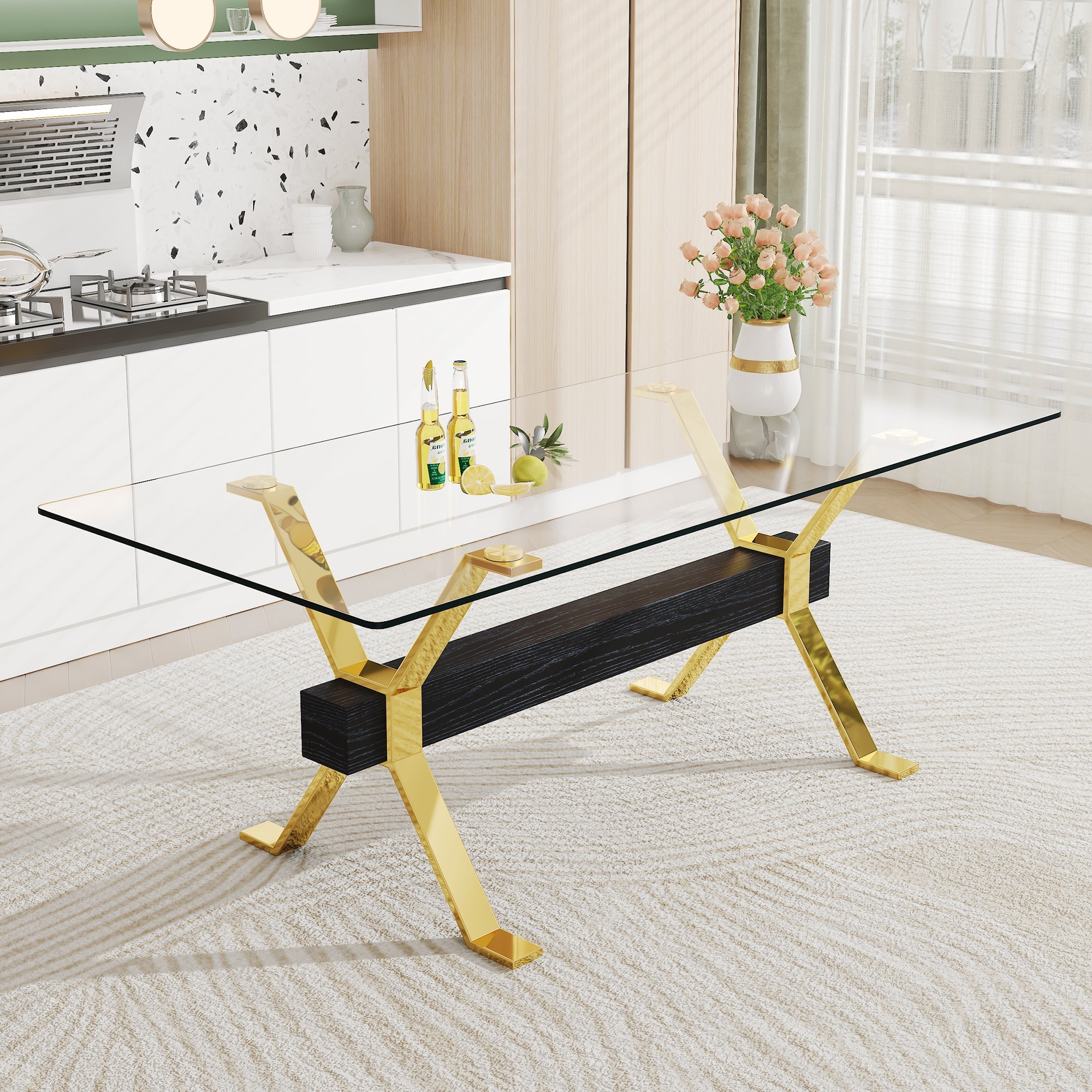 Glass Dining Table