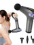 4 Massage Silicone Head Powerful Fascial Gun Portable Vibration Deep Tissue Percussion Muscle Back Massage Gun For Women