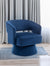 Swivel Barrel Chair, Velvet Accent Armchair 360 Degree Swivel Club Chair for Living Room Bedroom Reception Room