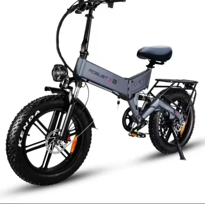 EU Warehouse 48V Electric Bike 1000W Fatbike Electric Mountain Folding Bike Full Suspension Ebike