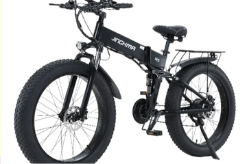 JINGHMA NEW R5 1000W Electric Bicycle 26 Inch Men's Bike 4.0 Fat Tires Ebike 48V 14AH Lithium Battery 45KM/H Mountain Motorcycl