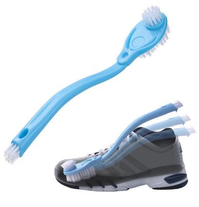 Double long handle shoe brush cleaner cleaning brushes Washing Toilet Lavabo Pot Dishes home cleaning tools Sneakers Shoe