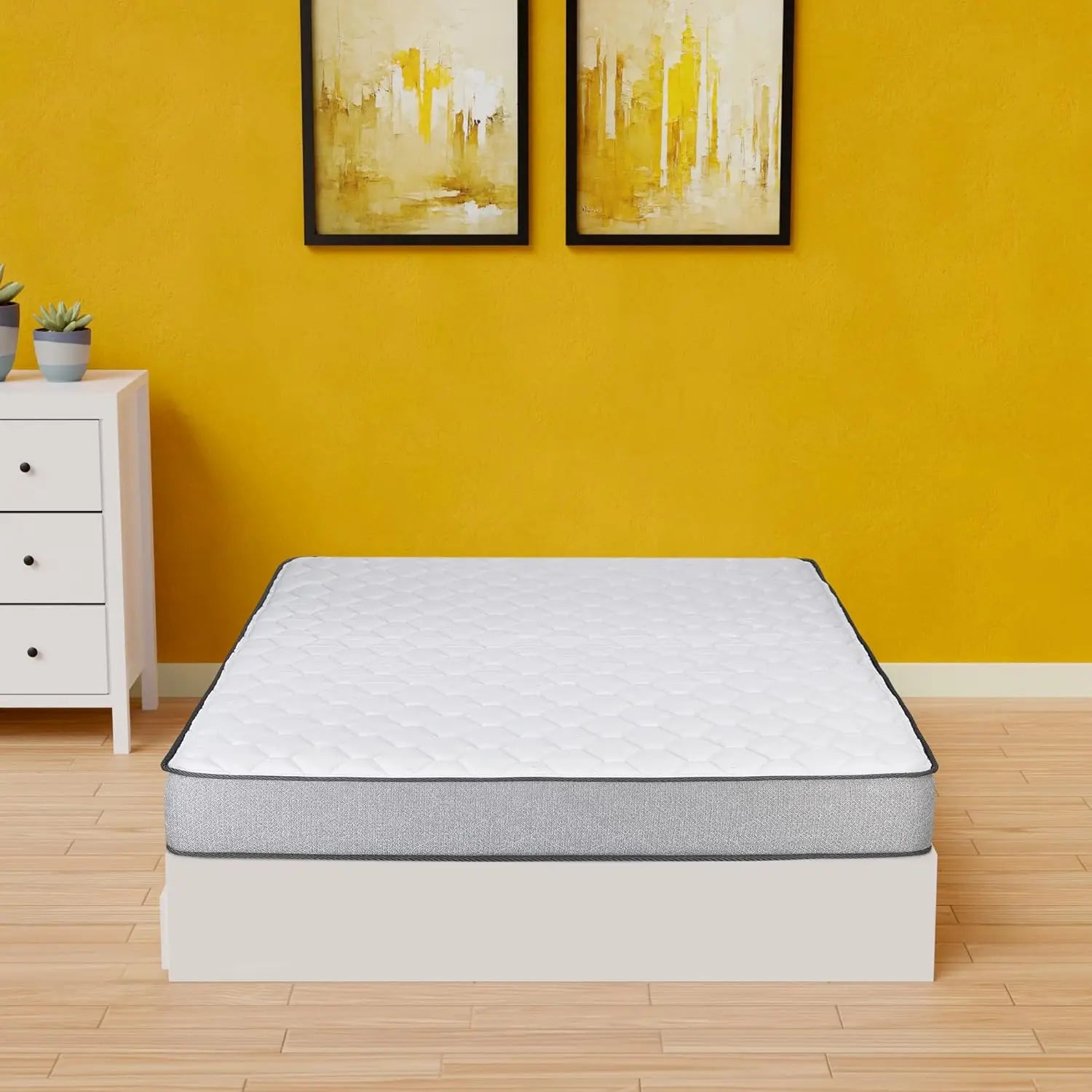 , 7-Inch Medium Firm High Density Foam Mattress, Comfortable Mattress for Cooler Sleep, Supportive & Pressure Relief, Full XL