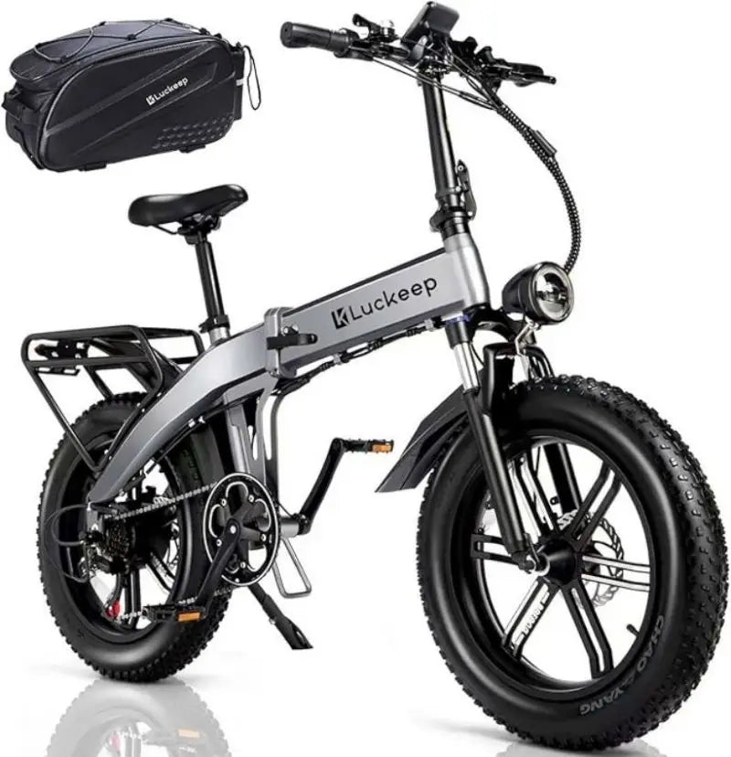 HOT Electric Bike for Adults 1200/1400W Peak, 28MPH 60 Miles,720WH Battery 20x 4.0 Fat Tire Folding Ebikes